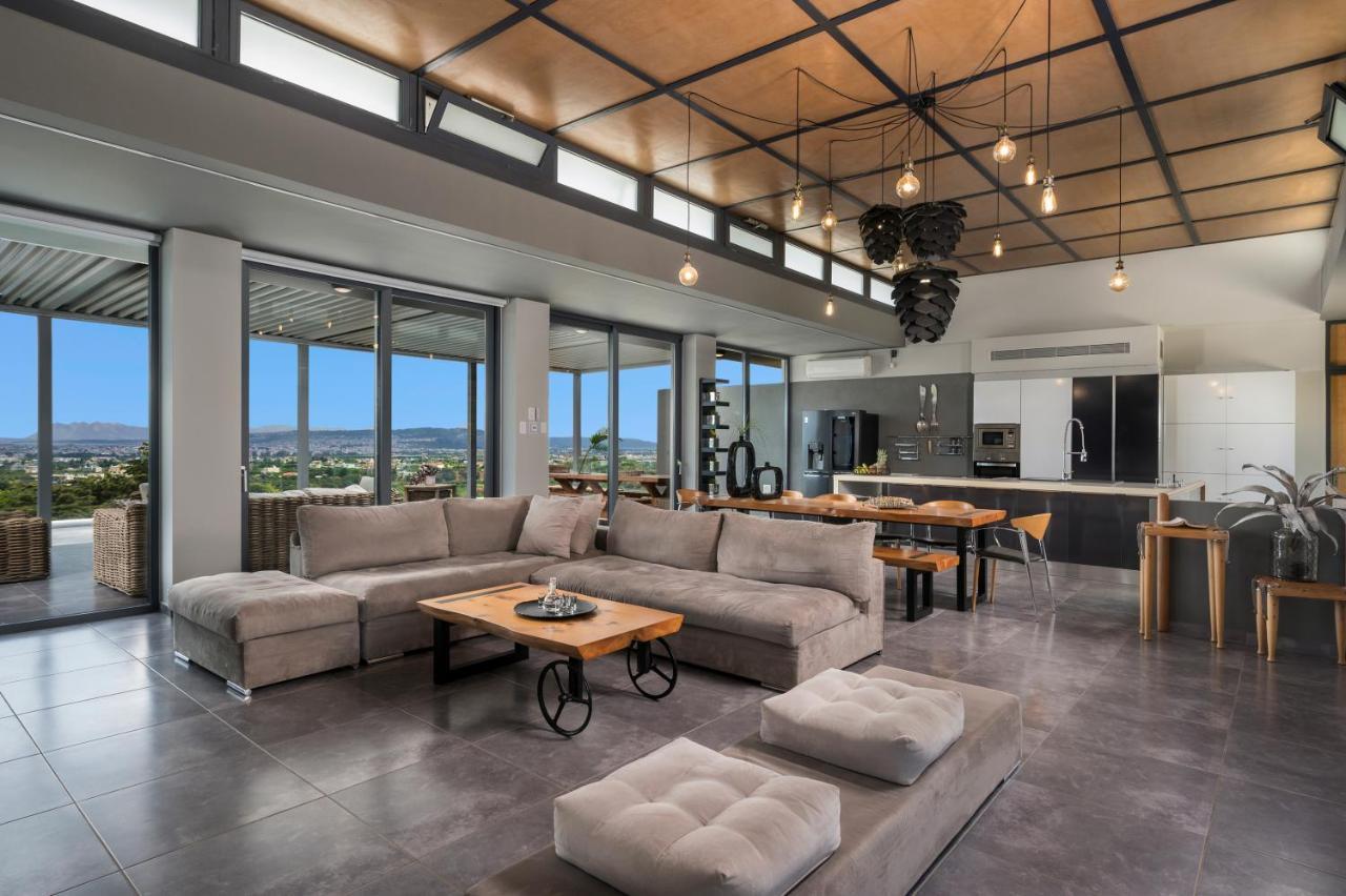 Olivenest Chania Executive Villa Perivólia Exteriér fotografie