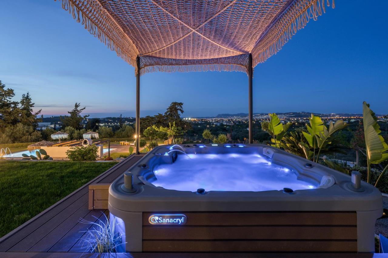 Olivenest Chania Executive Villa Perivólia Exteriér fotografie