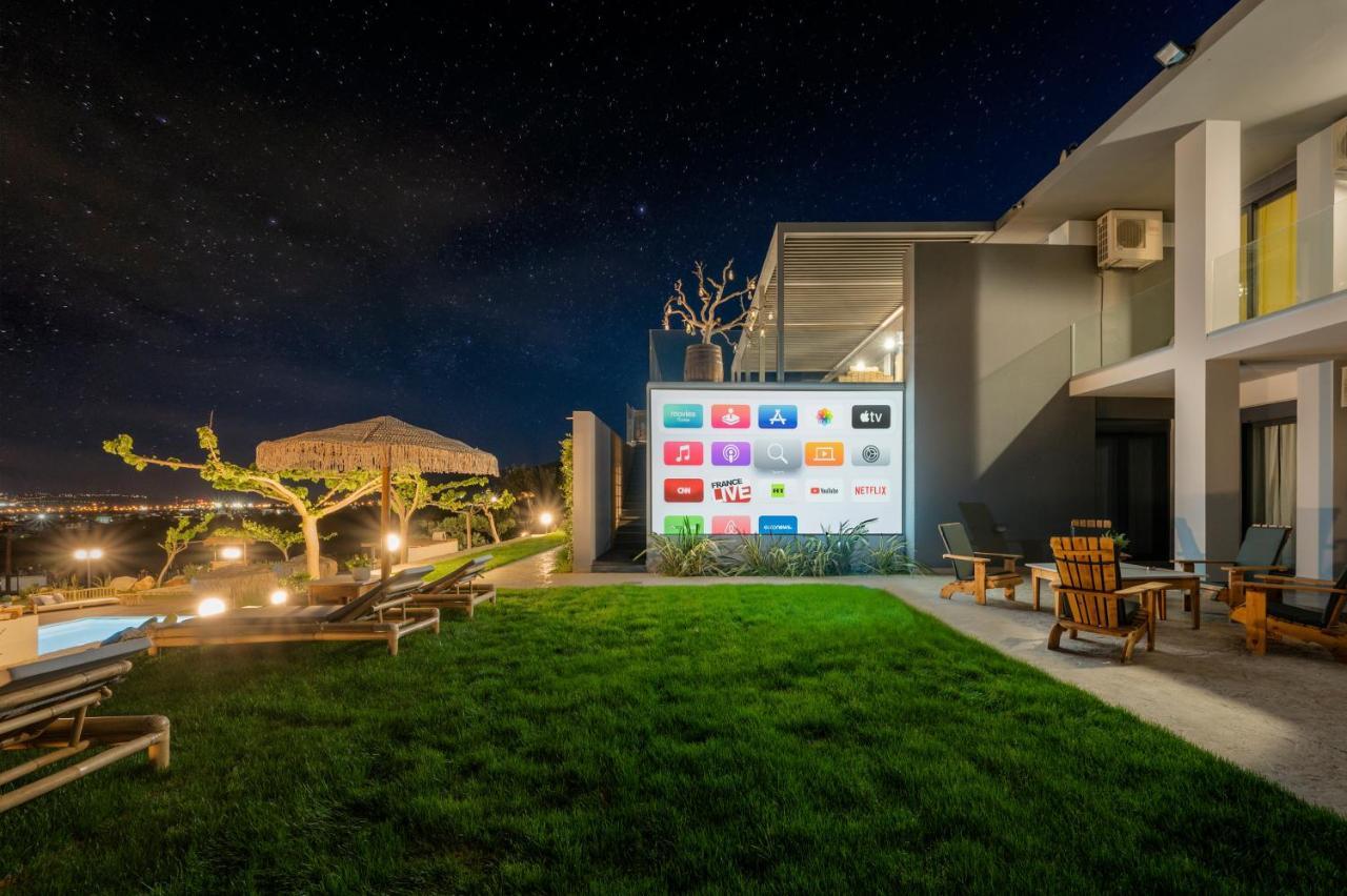 Olivenest Chania Executive Villa Perivólia Exteriér fotografie