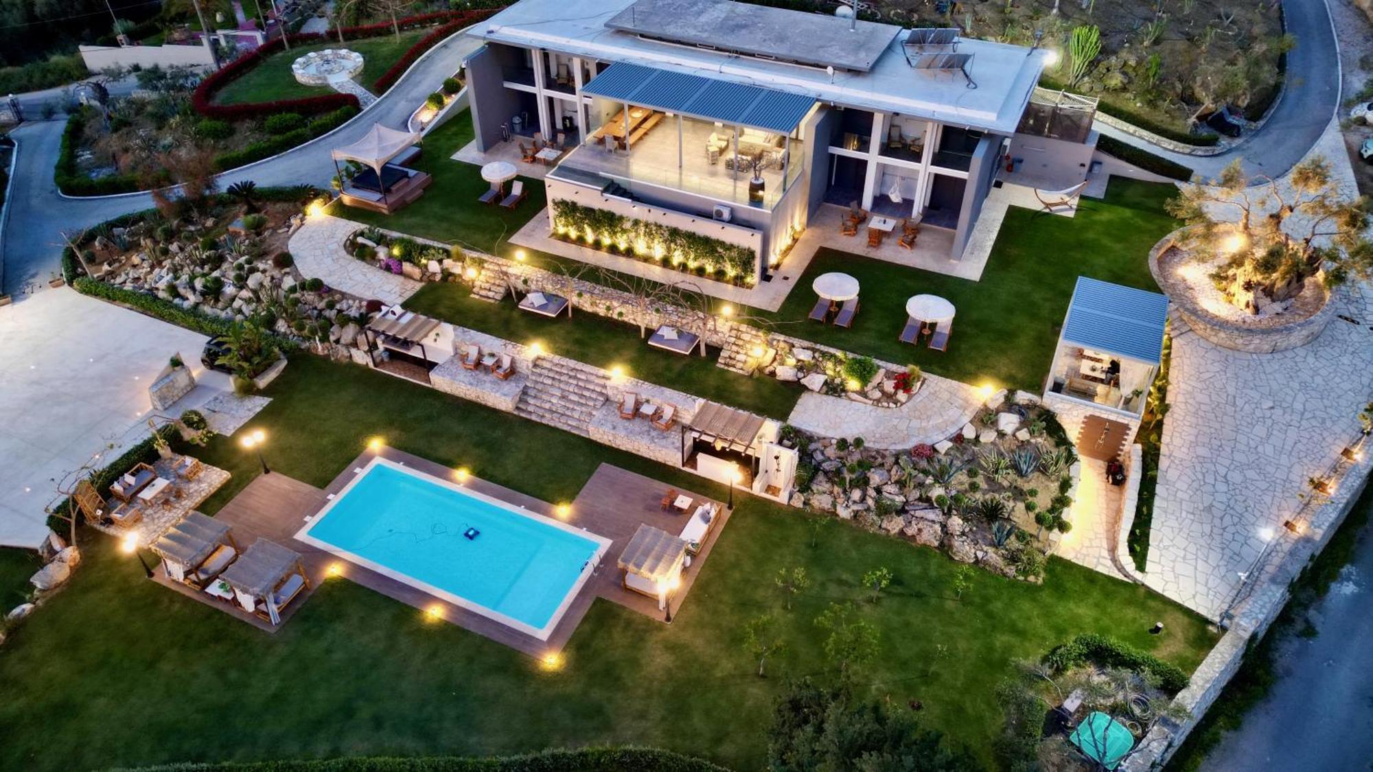 Olivenest Chania Executive Villa Perivólia Exteriér fotografie