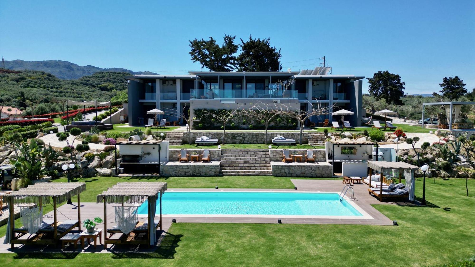 Olivenest Chania Executive Villa Perivólia Exteriér fotografie