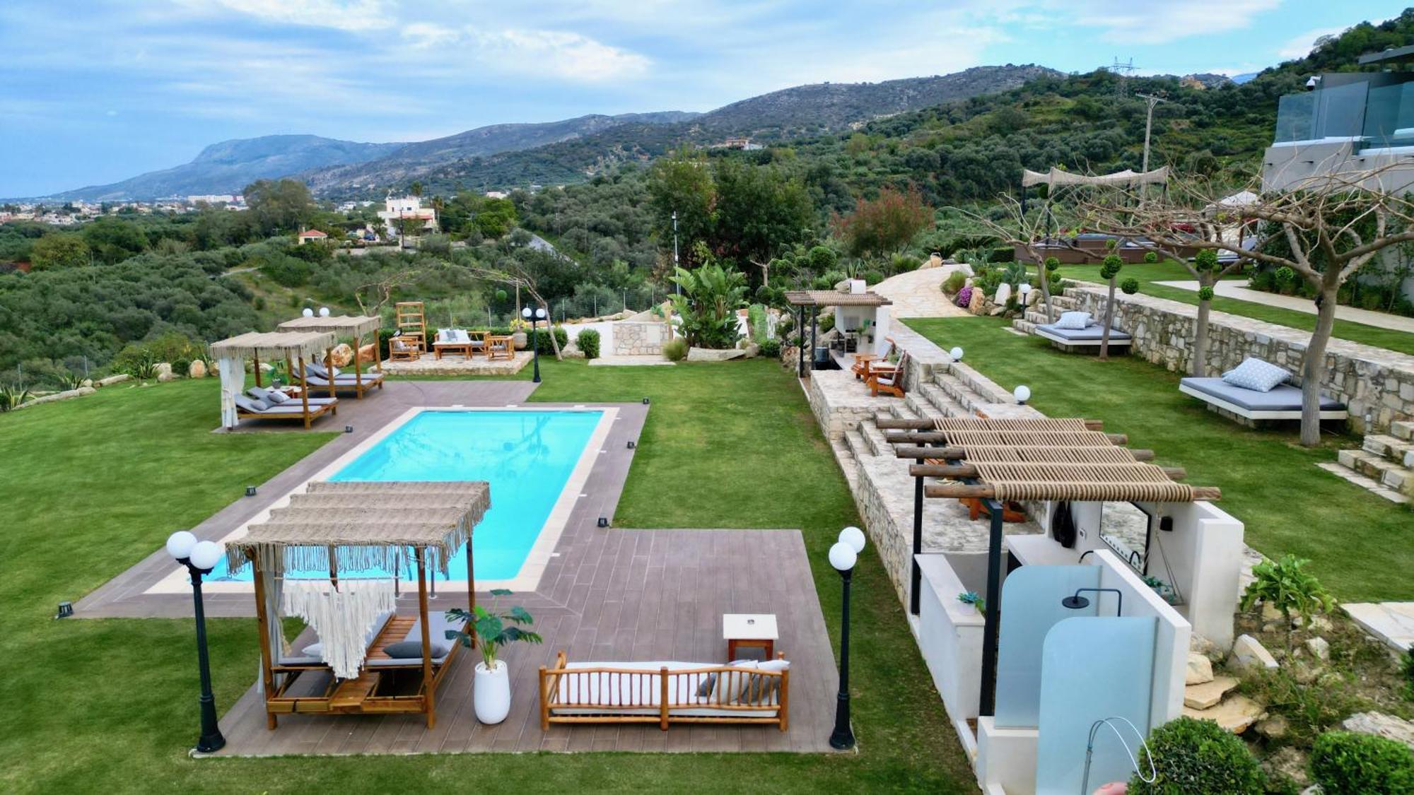 Olivenest Chania Executive Villa Perivólia Exteriér fotografie