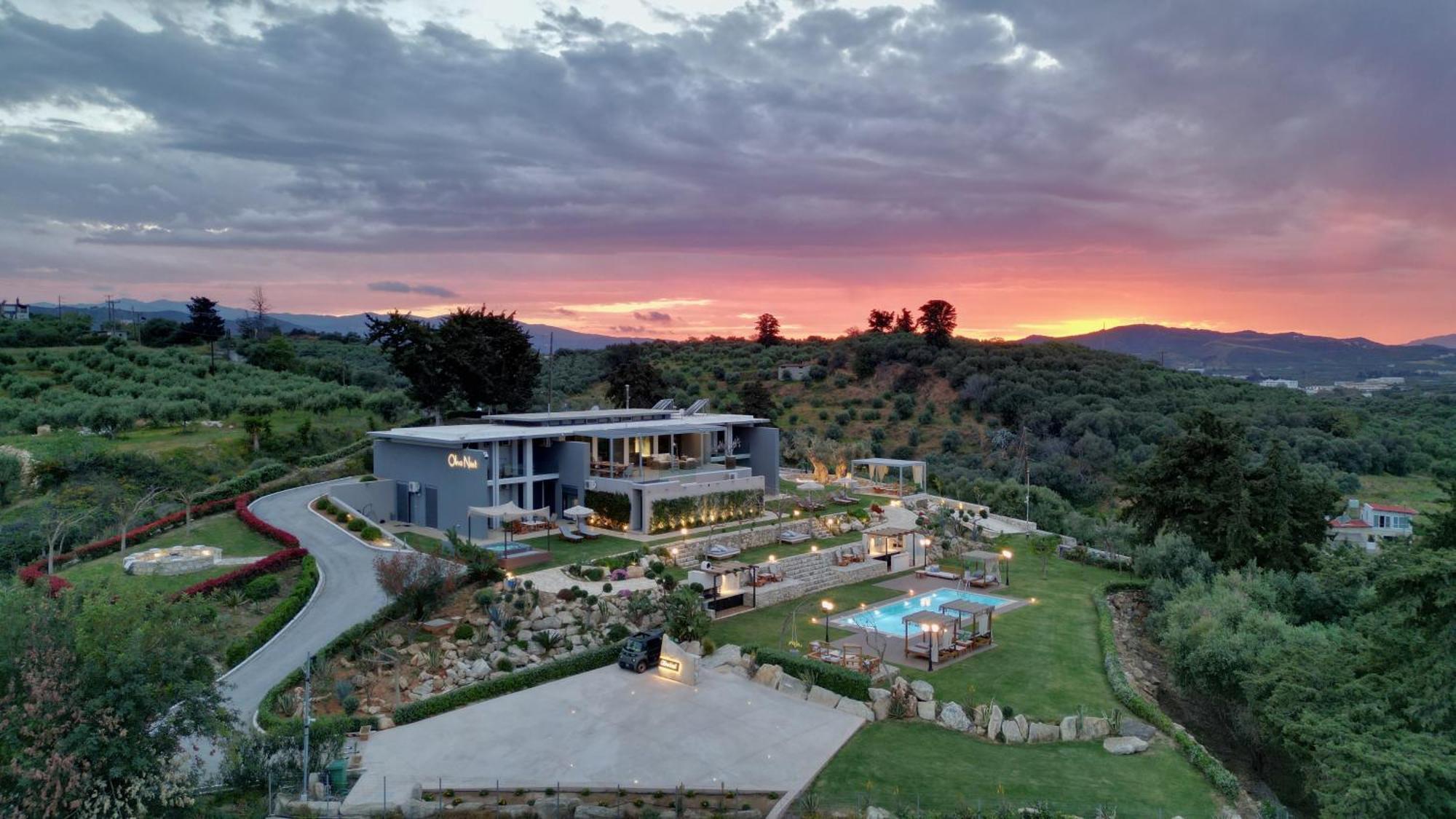 Olivenest Chania Executive Villa Perivólia Exteriér fotografie