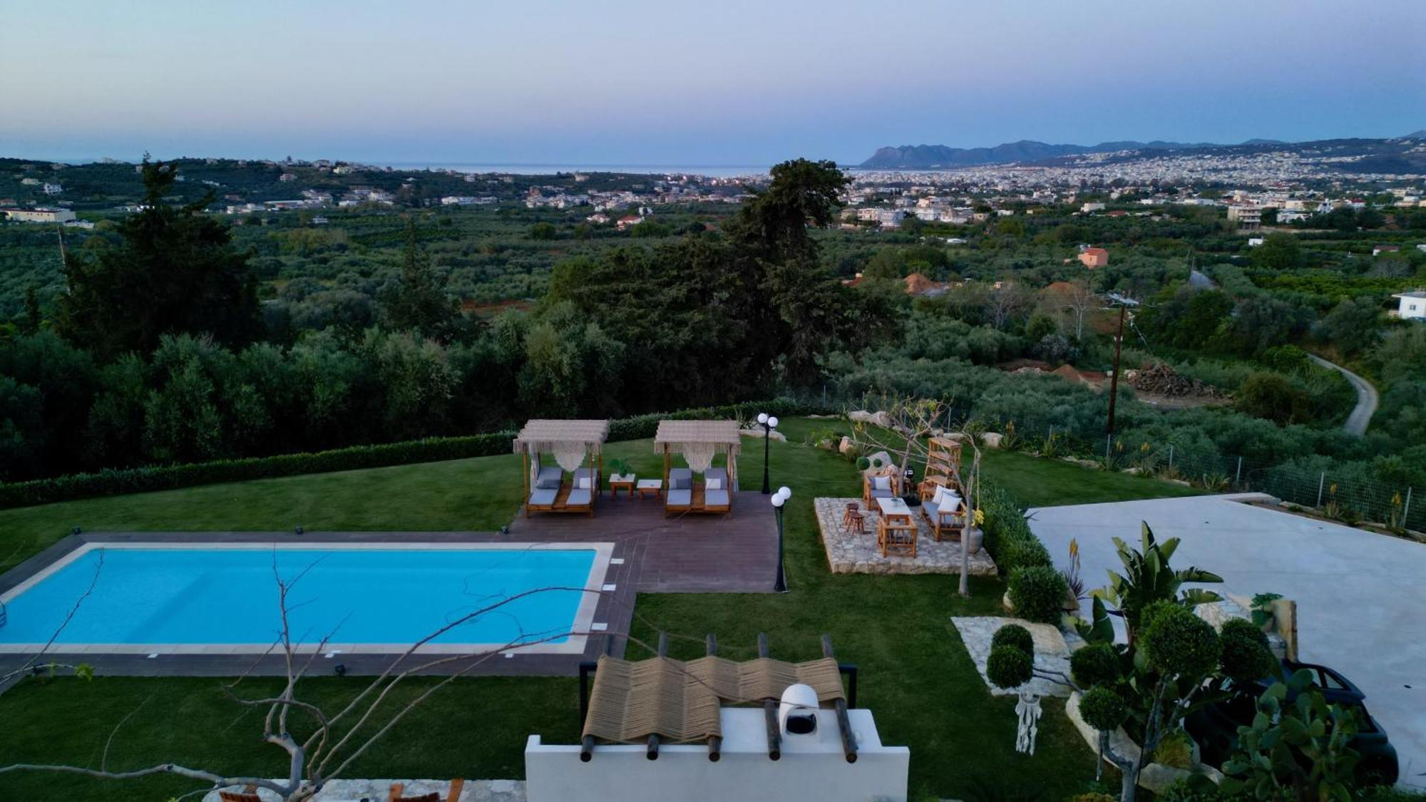Olivenest Chania Executive Villa Perivólia Exteriér fotografie